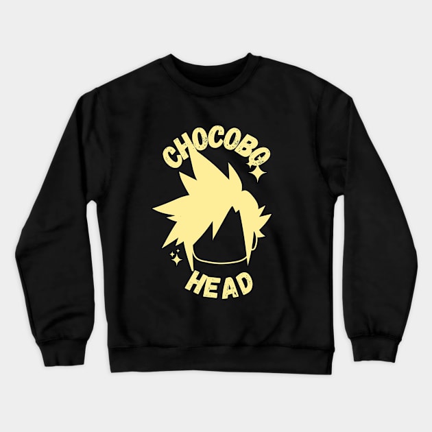 Final fantasy 7 | Chocobo Head! Crewneck Sweatshirt by MJ Kelly's